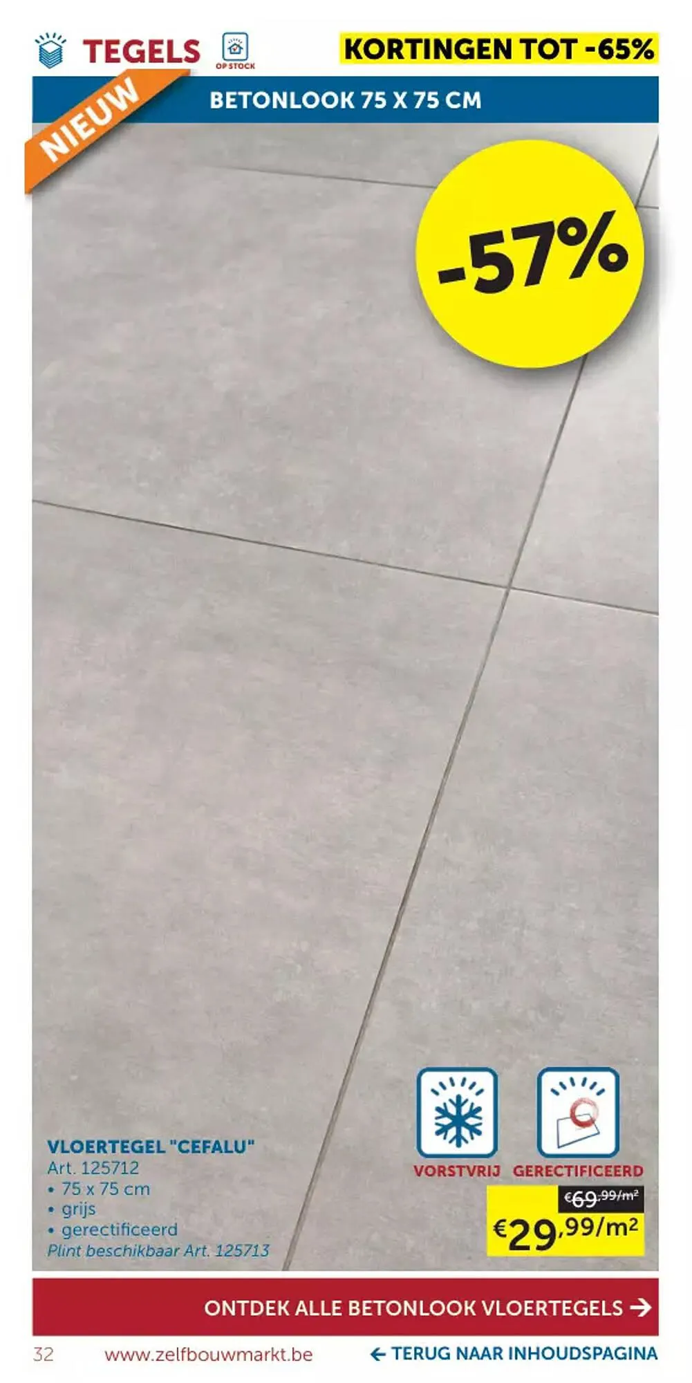 Zelfbouwmarkt folder van 15 augustus tot 18 september 2023 - folder pagina 32