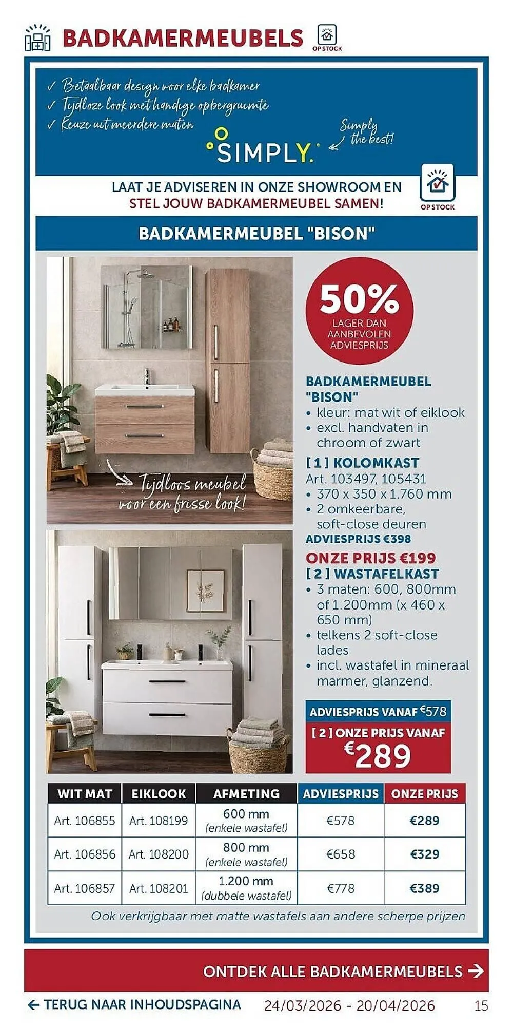 Zelfbouwmarkt folder van 24 maart tot 20 april 2026 - folder pagina 15