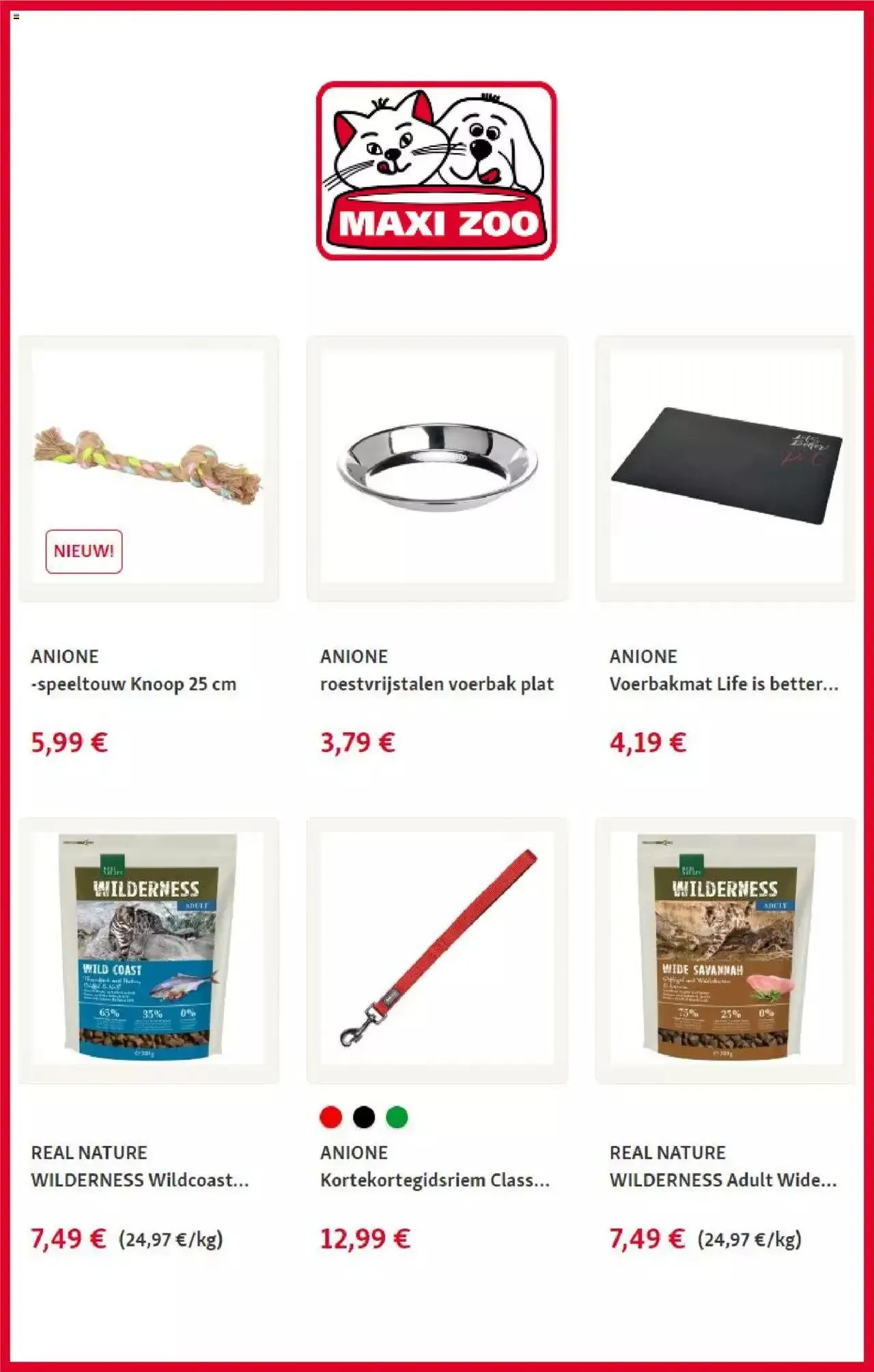 Maxi Zoo folder / publicité van 17 mei tot 31 december 2023 - folder pagina 4
