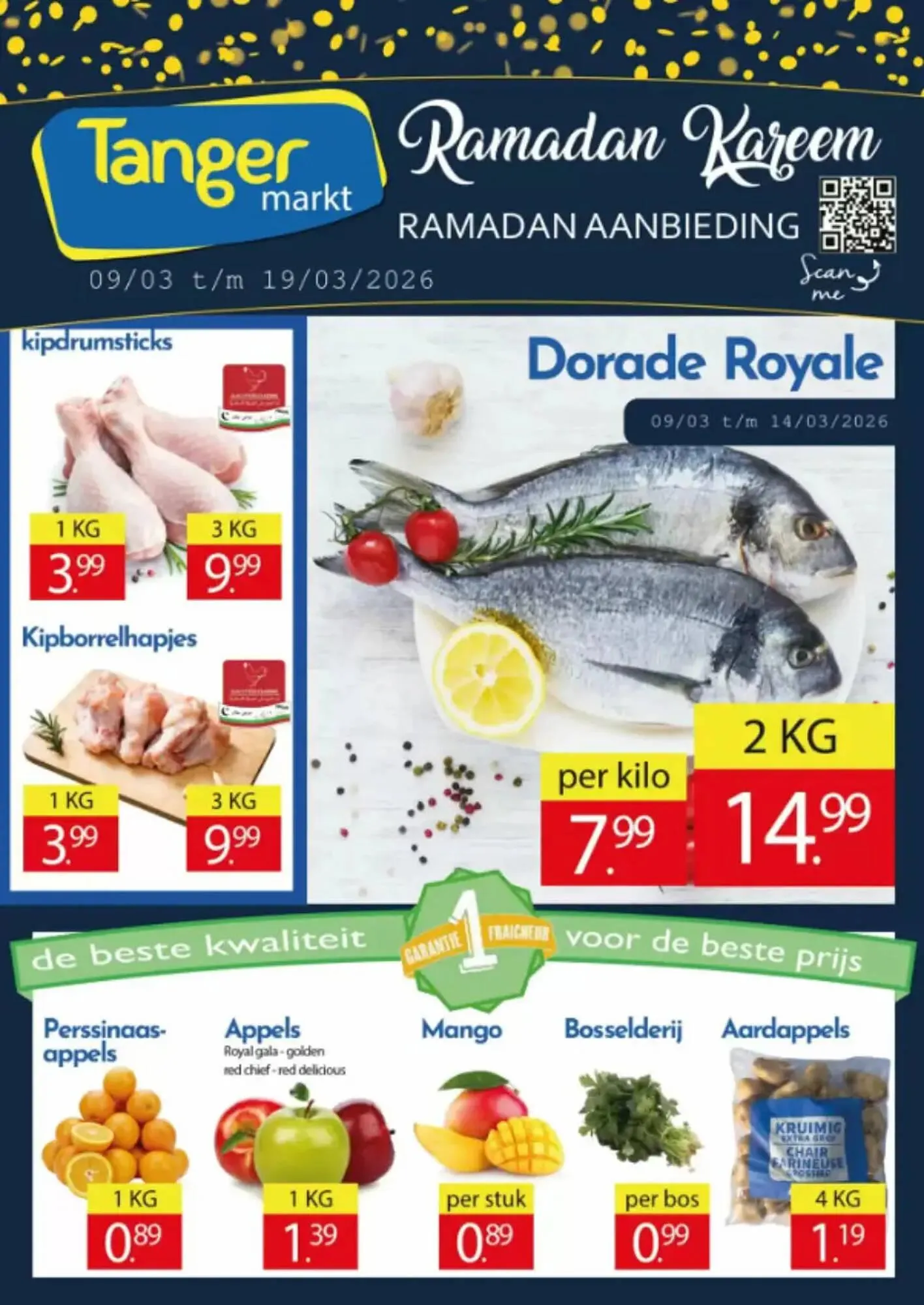 Tanger Markt folder van 9 maart tot 19 maart 2026 - folder pagina 1