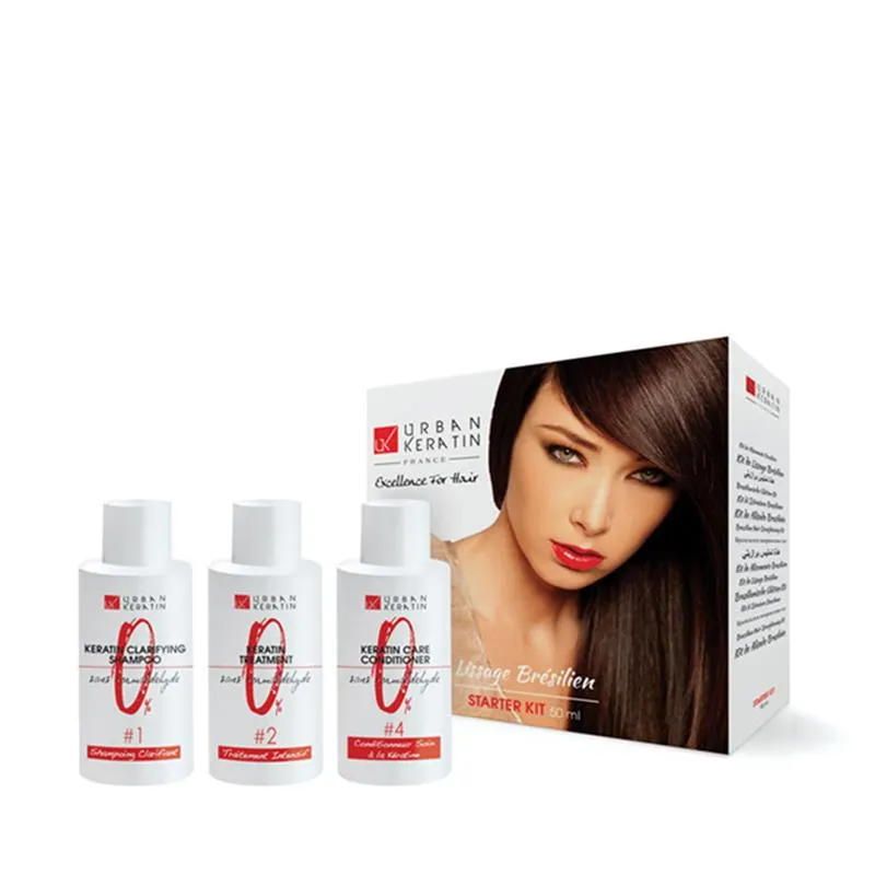 Starter Kit Urban Keratin - 3x 50ml