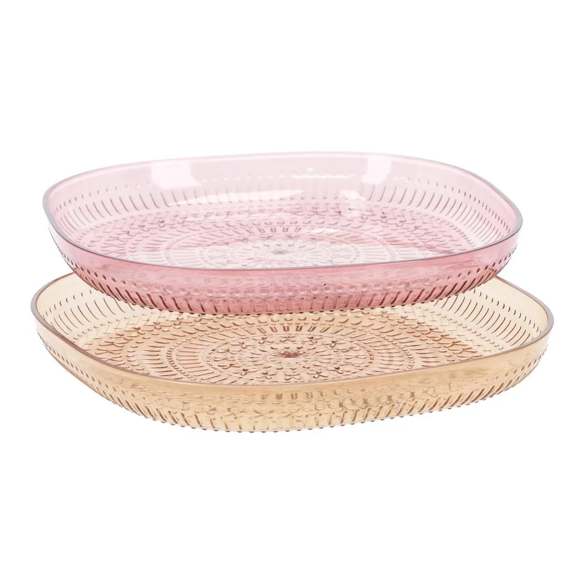 Bord plastic 20 cm 2 assorti