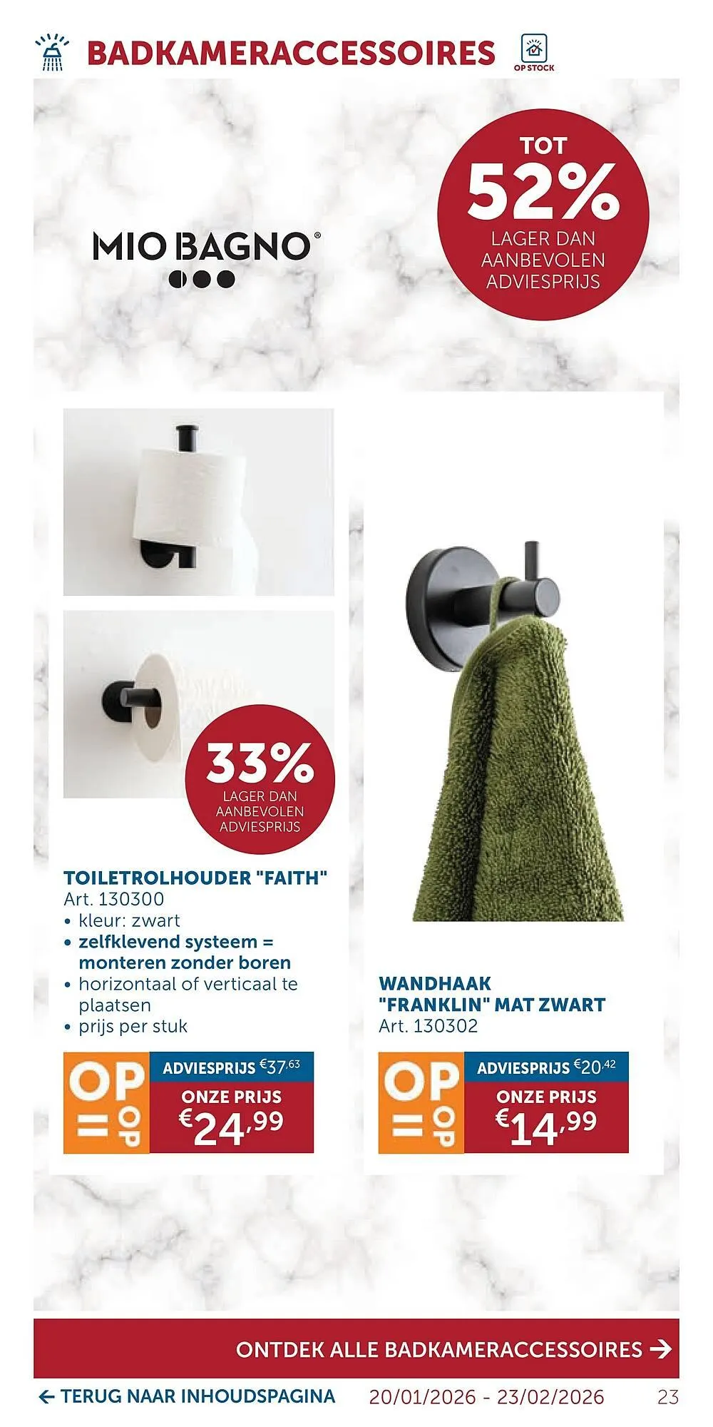 Zelfbouwmarkt folder van 20 januari tot 23 februari 2026 - folder pagina 23