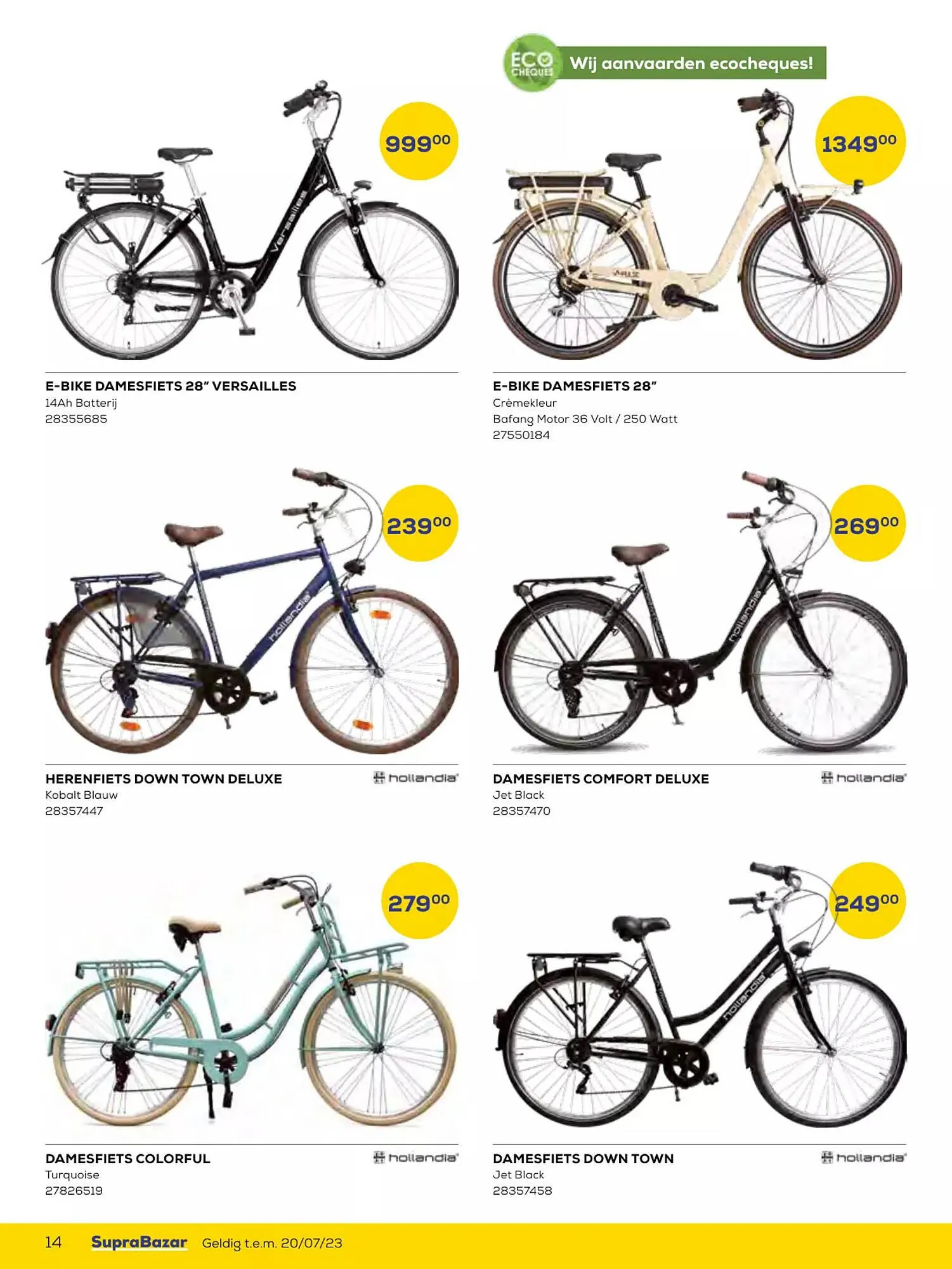 Supra Bazar folder van 15 juni tot 20 juli 2023 - folder pagina 14