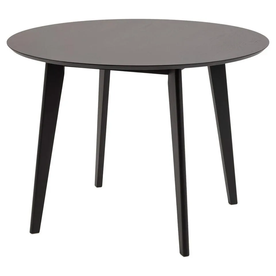 Eetkamertafel Roxy - zwart - 76xØ105 cm