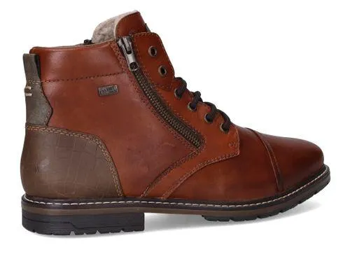 Rieker Veterboots Bruin Heren