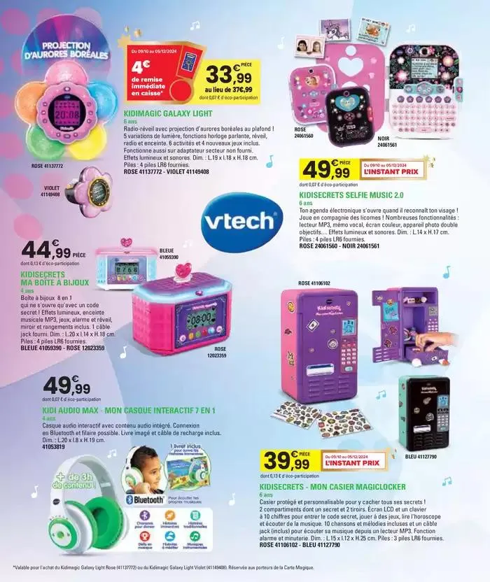 Jouez À L'infin van 29 oktober tot 5 december 2024 - folder pagina 70