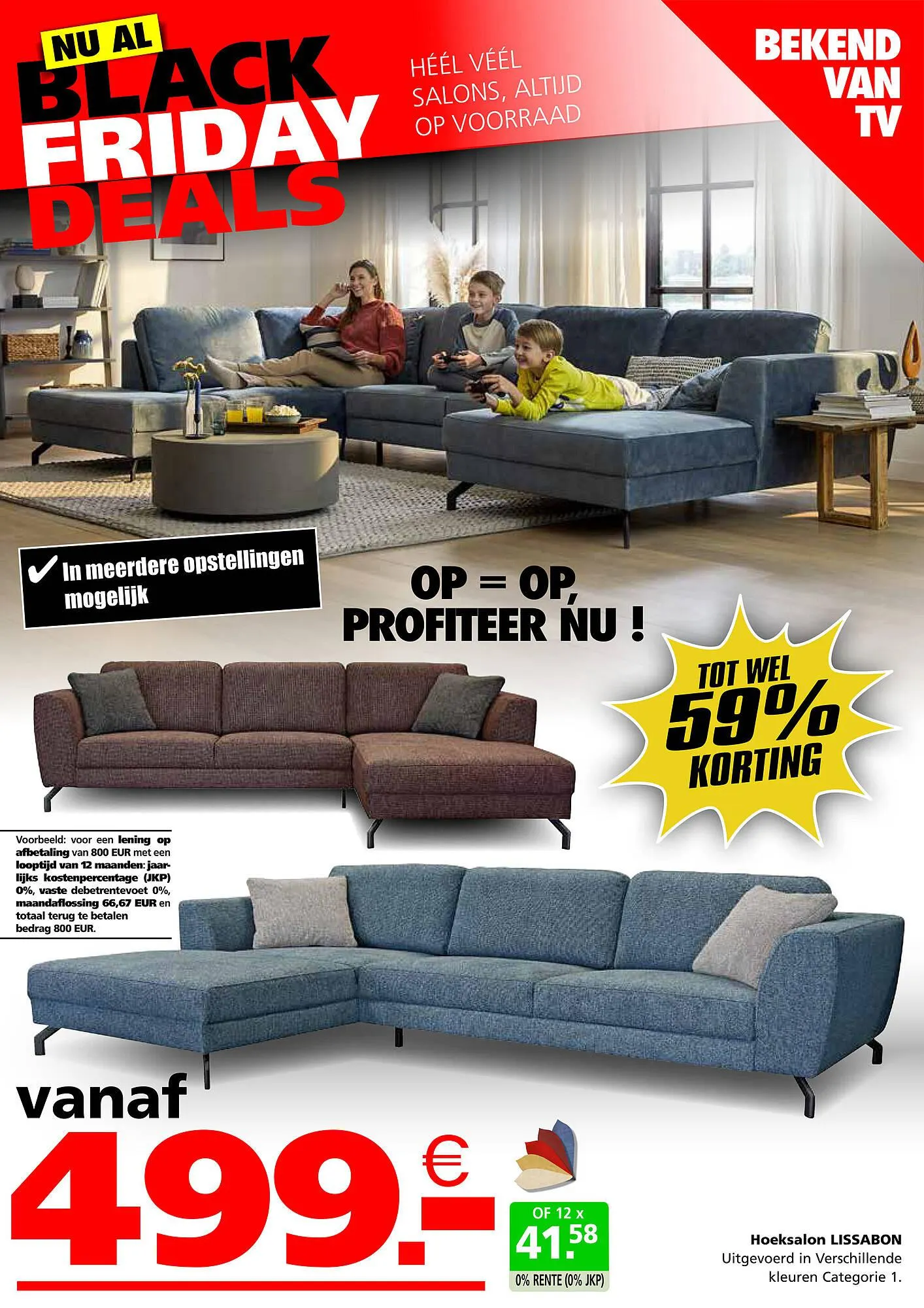 Seats And Sofas Folder van 31 oktober tot 25 november 2023 - folder pagina 2