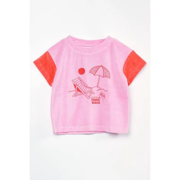 Kids terry t-shirt venice beach