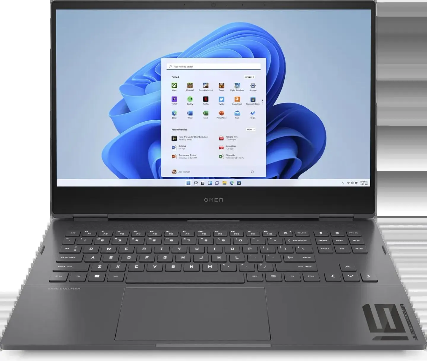 HP | OMEN gaming laptop 16-n0035nb Mica Silver