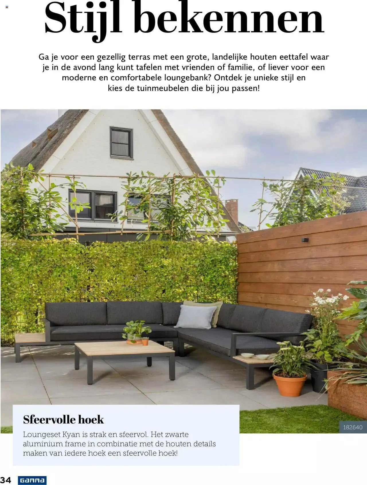 GAMMA tuinmagazine 2022 van 22 maart tot 31 december 2023 - folder pagina 34