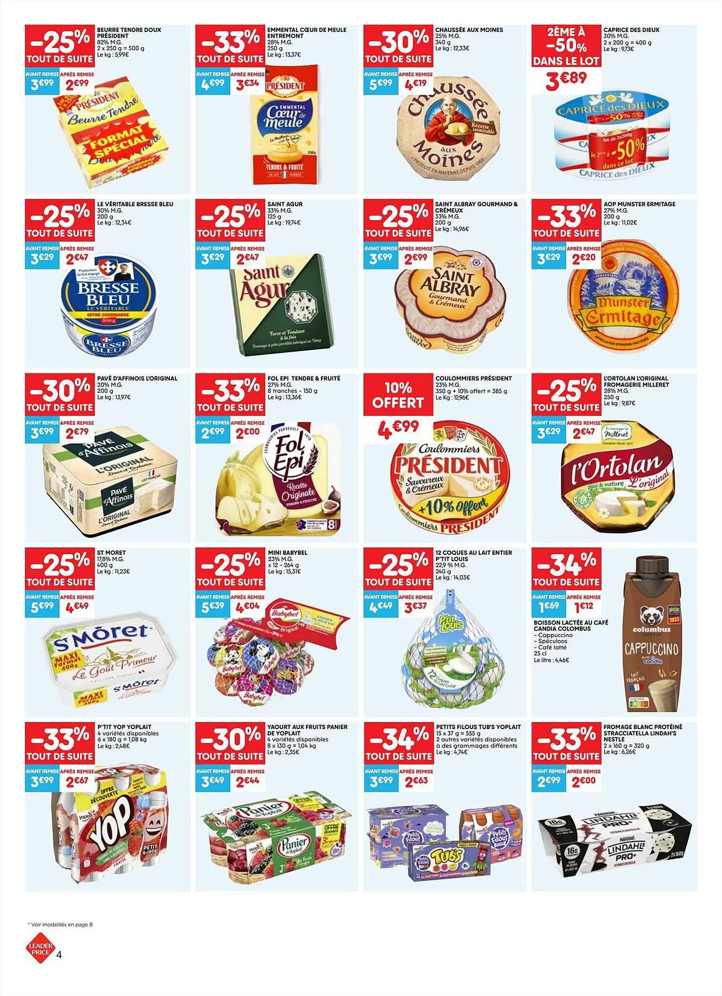 Leader Price folder van 31 augustus tot 6 september 2023 - folder pagina 4