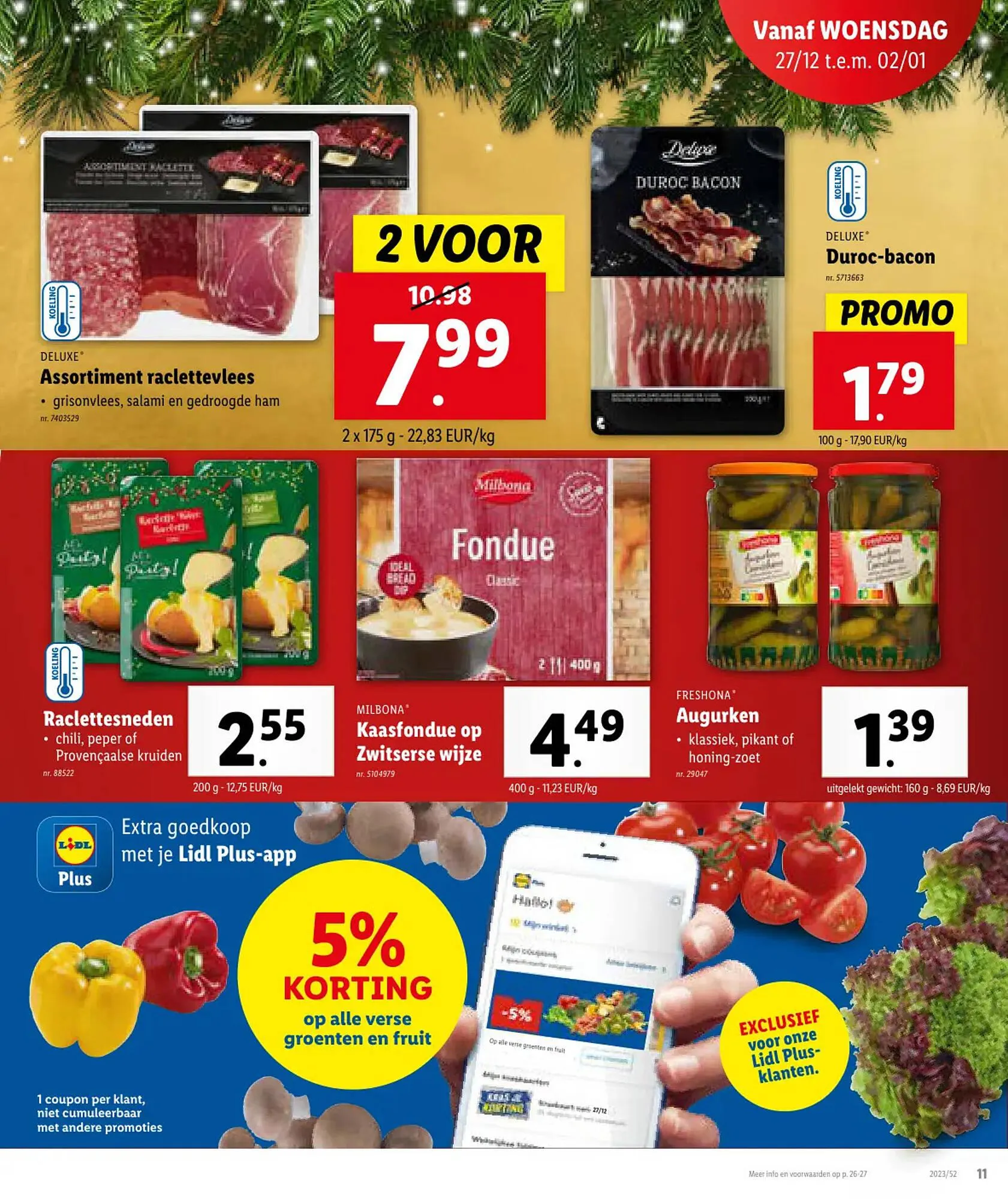 Lidl Folder van 27 december tot 2 januari 2024 - folder pagina 11