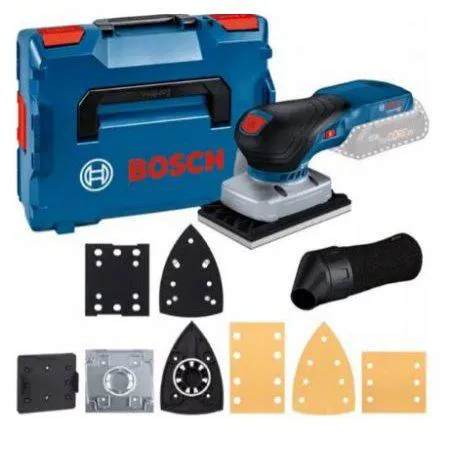 CLICK&GO BOSCH ACCU VLAKSCHUURMACHINE GSS18V-13