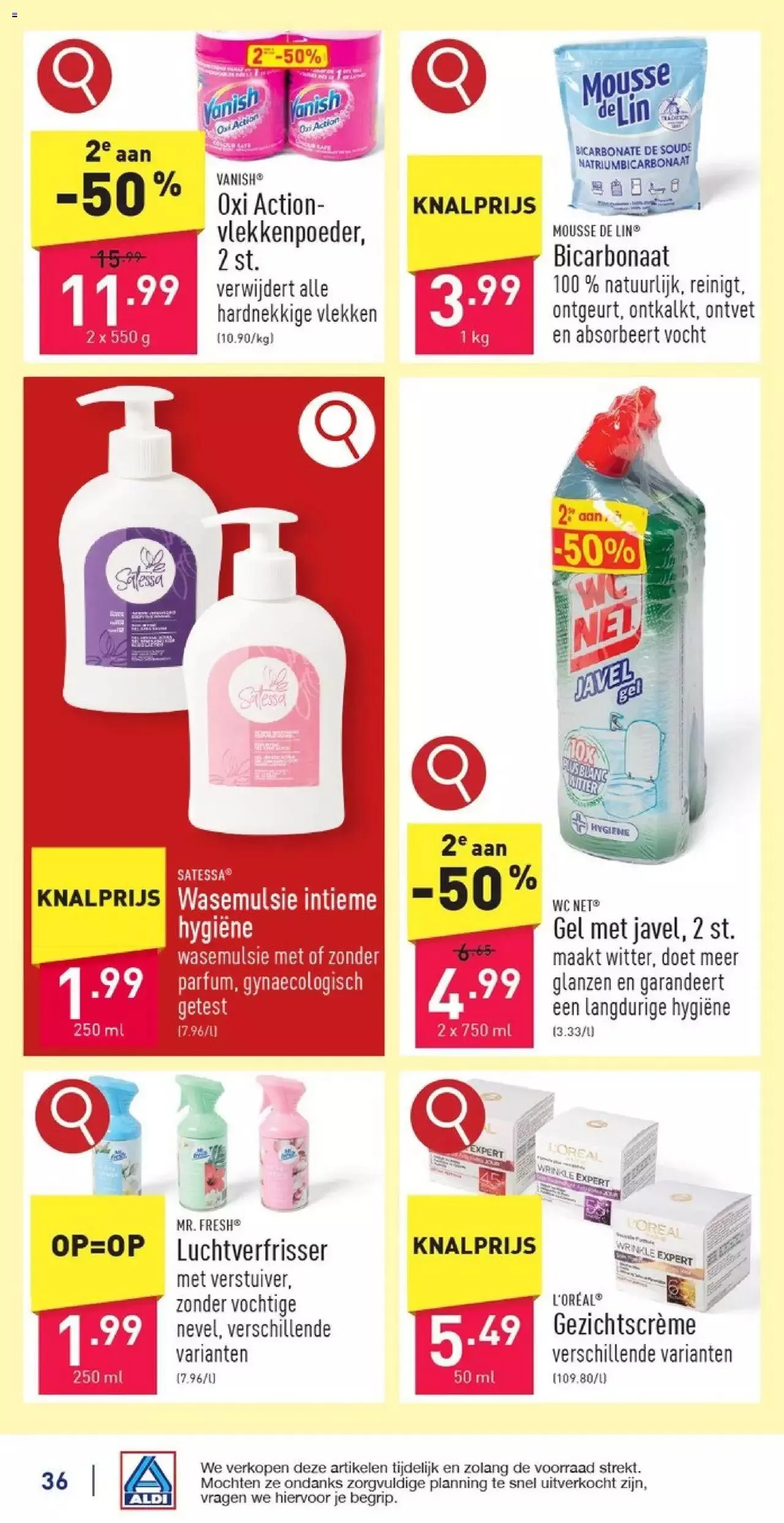 Aldi folder week 15 van 13 april tot 31 december 2024 - folder pagina 36
