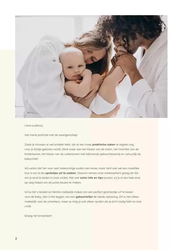 Babycatalogus  van 10 februari tot 31 december 2025 - folder pagina 2