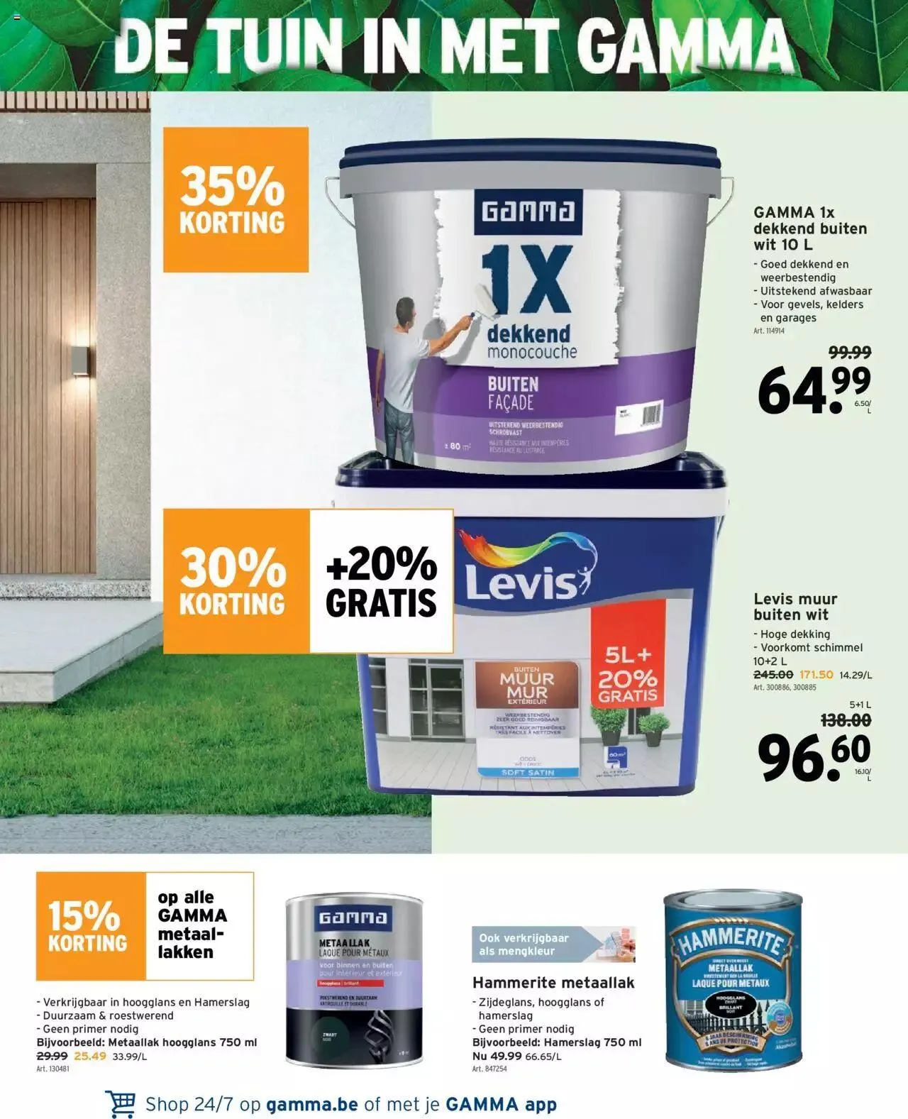 GAMMA folder van 11 april tot 31 december 2023 - folder pagina 30