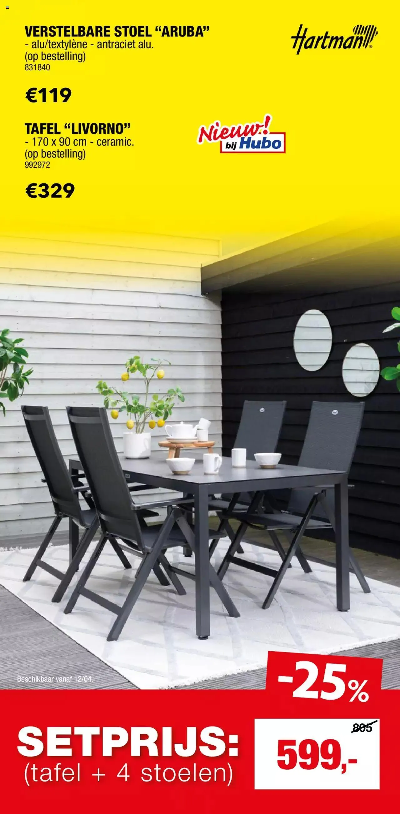 Hubo Tuinmeubelen van 30 juni tot 31 december 2024 - folder pagina 17