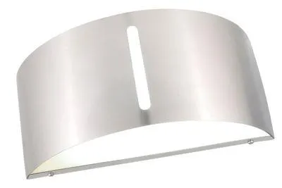 Bonn wandlamp up & down licht roestvrij staal e27 40w