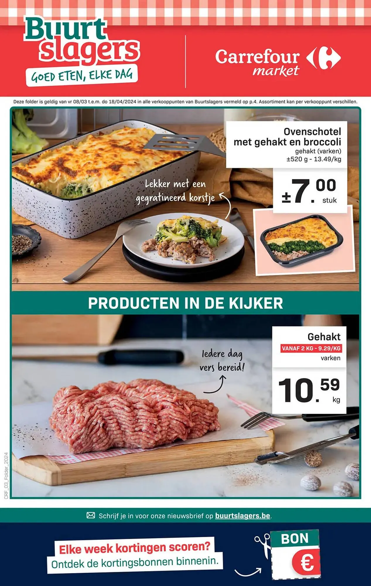 Buurtslagers folder van 8 maart tot 18 april 2024 - folder pagina 