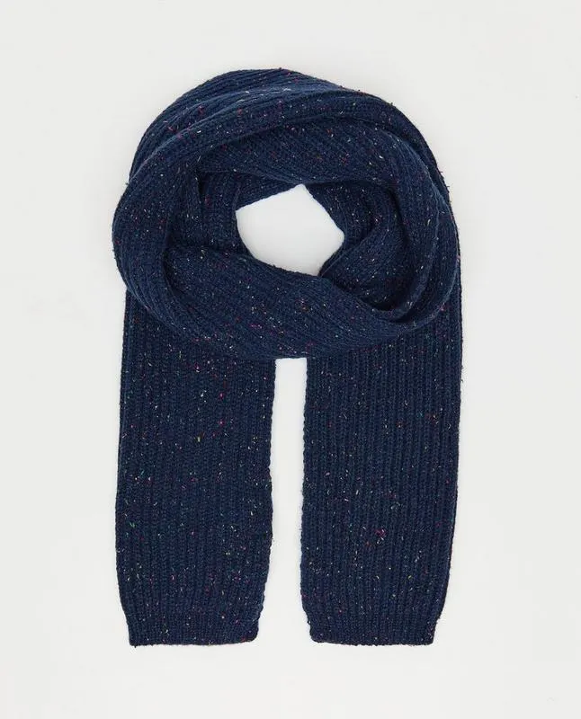 Sjaal met gemêleerd patroon