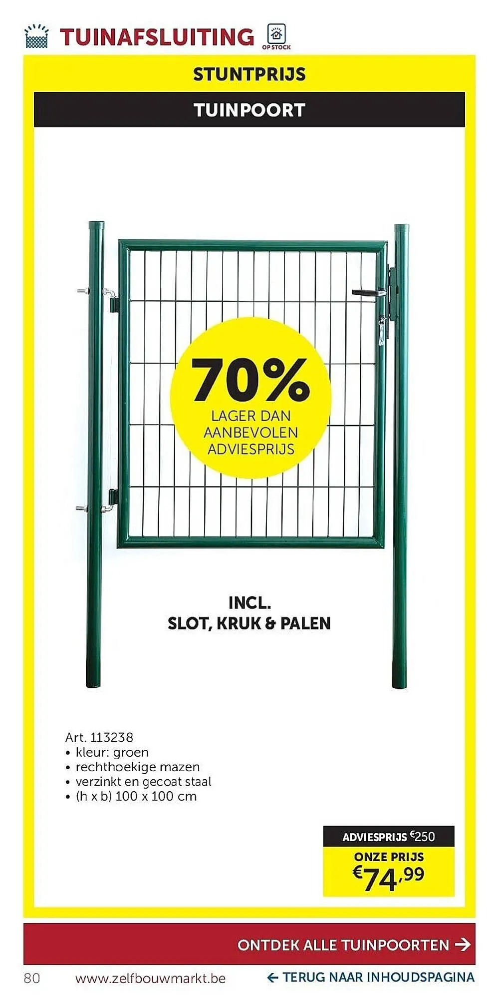 Zelfbouwmarkt folder van 21 april tot 18 mei 2026 - folder pagina 79