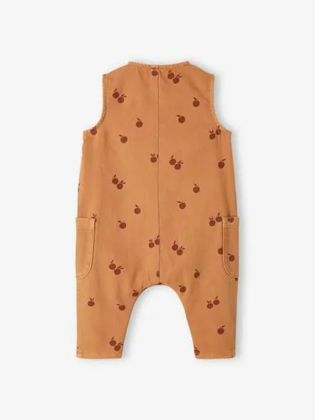 Combinaison bébé sans manches - caramel