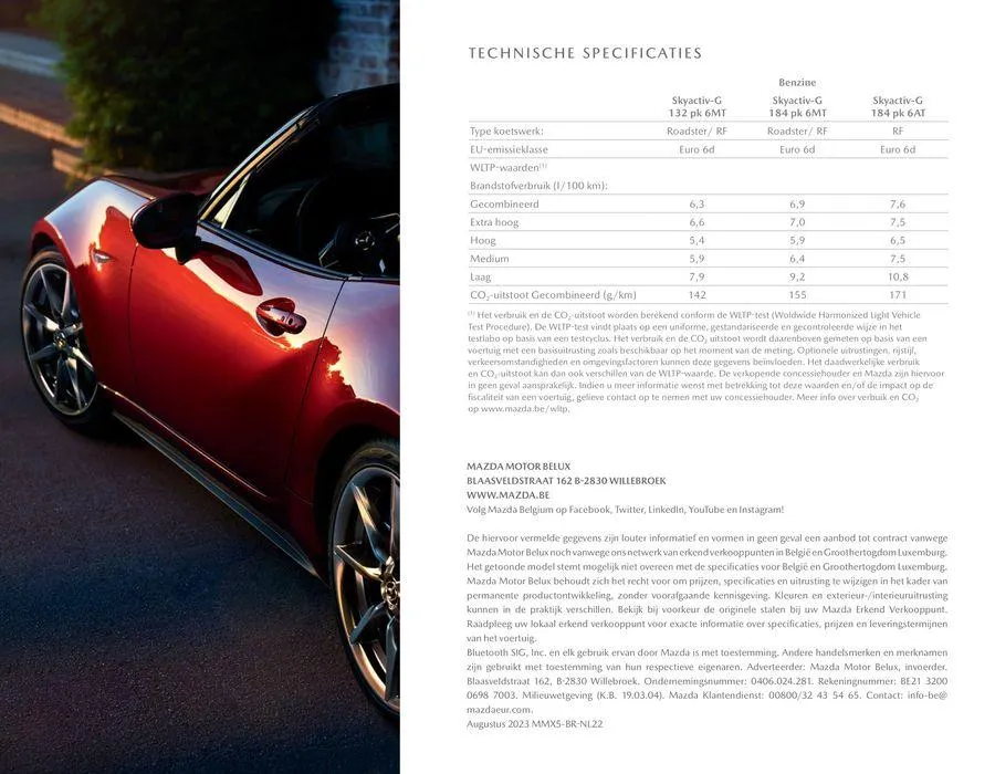 Brochure Mazda MX-5 van 13 oktober tot 13 oktober 2024 - folder pagina 17