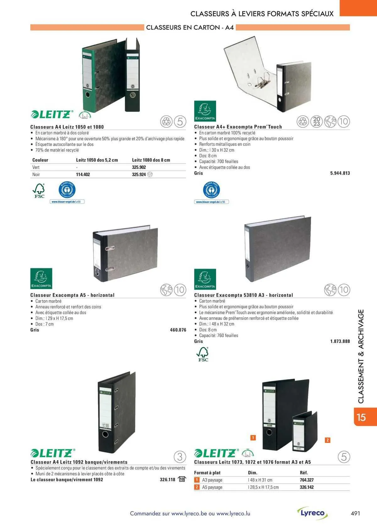 Lyreco Folder van 5 oktober tot 31 december 2023 - folder pagina 409