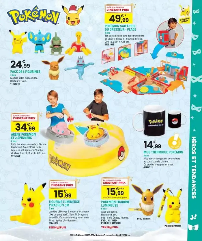 Jouez À L'infin van 29 oktober tot 5 december 2024 - folder pagina 213