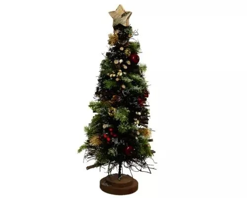 Decoris 470000 Boom Branch Apples/pinecones/berries - 45 cm