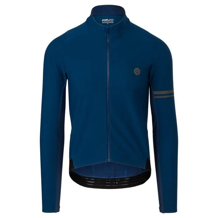 Woven Fietsshirt Lange Mouwen Performance Heren