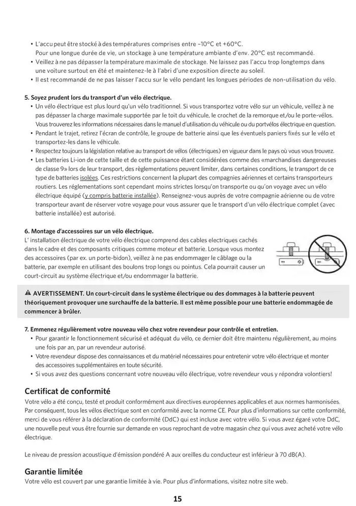 Electric Bike Manual van 12 februari tot 12 augustus 2025 - folder pagina 15