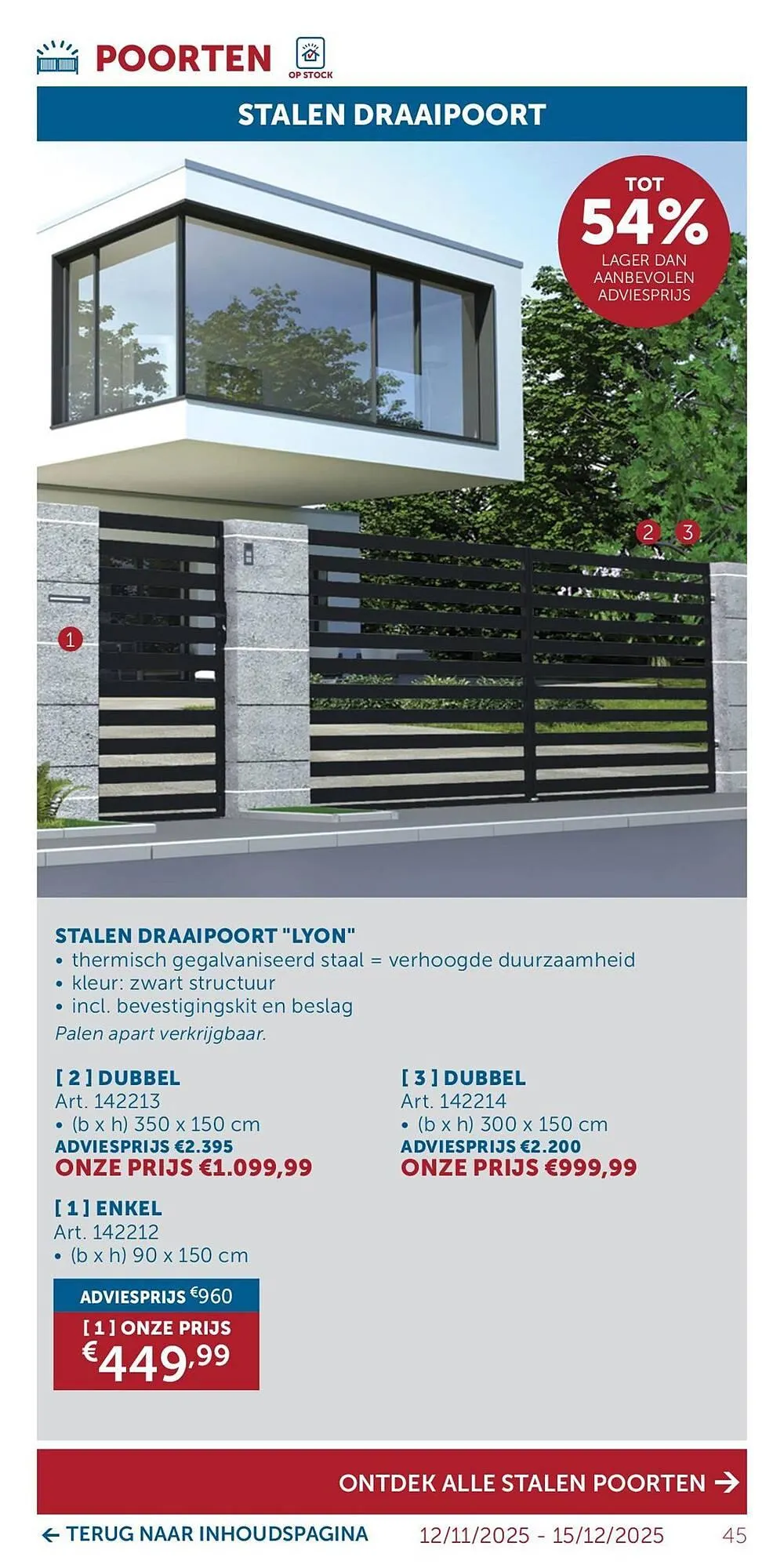 Zelfbouwmarkt folder van 12 november tot 15 december 2025 - folder pagina 45