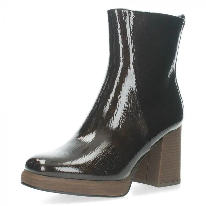 Marco Tozzi Bruine enkellaarzen