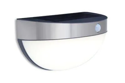 Bubble solar wandlamp met sensor roestvrij staal led 2.3w
