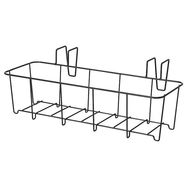 Plant pot holder, in/outdoor black,