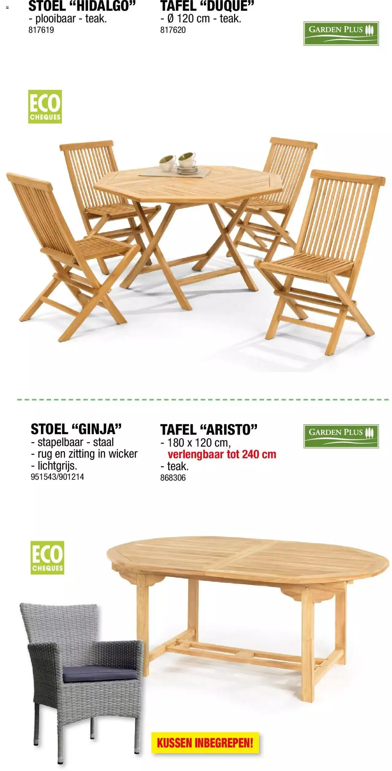 Hubo Tuinmeubelen van 30 juni tot 31 december 2024 - folder pagina 14