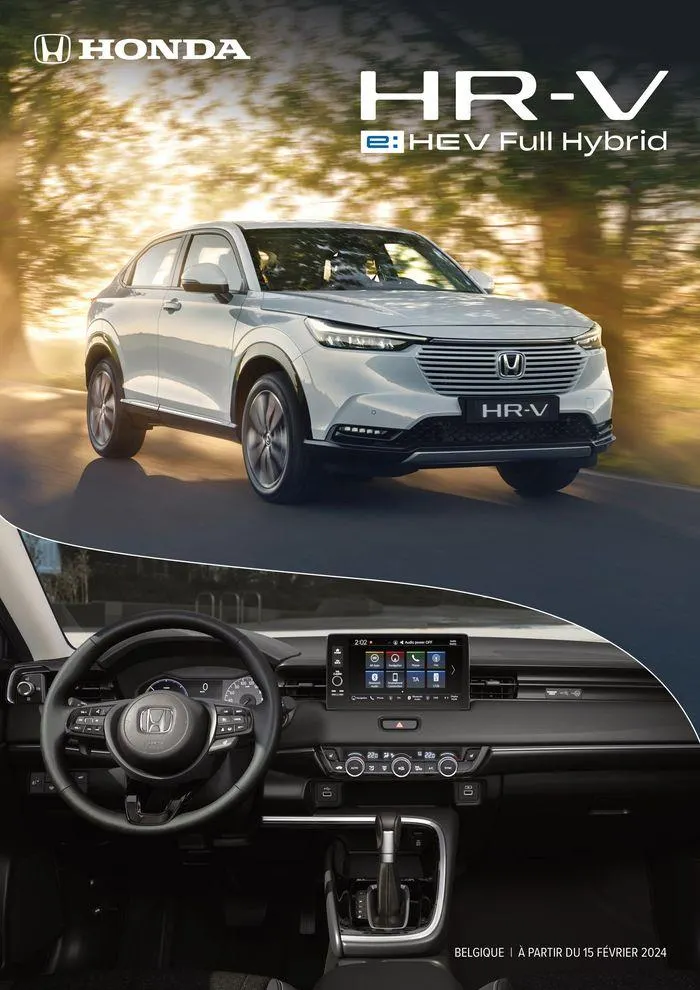 Honda HR-V e:HEV Full Hybrid van 23 juli tot 23 juli 2025 - folder pagina 1
