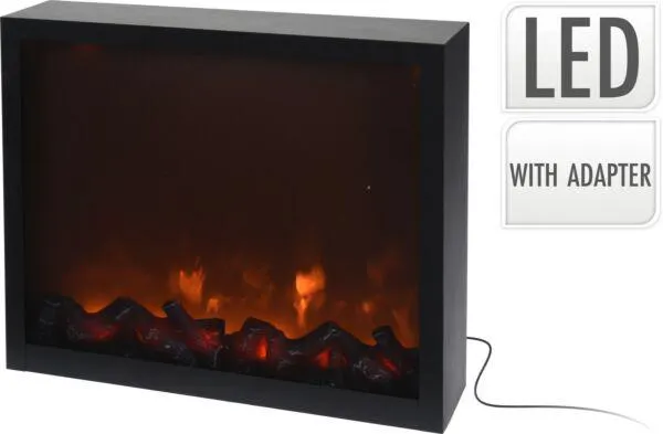 LED Sfeerhaard - 41 x 10 x 35 cm