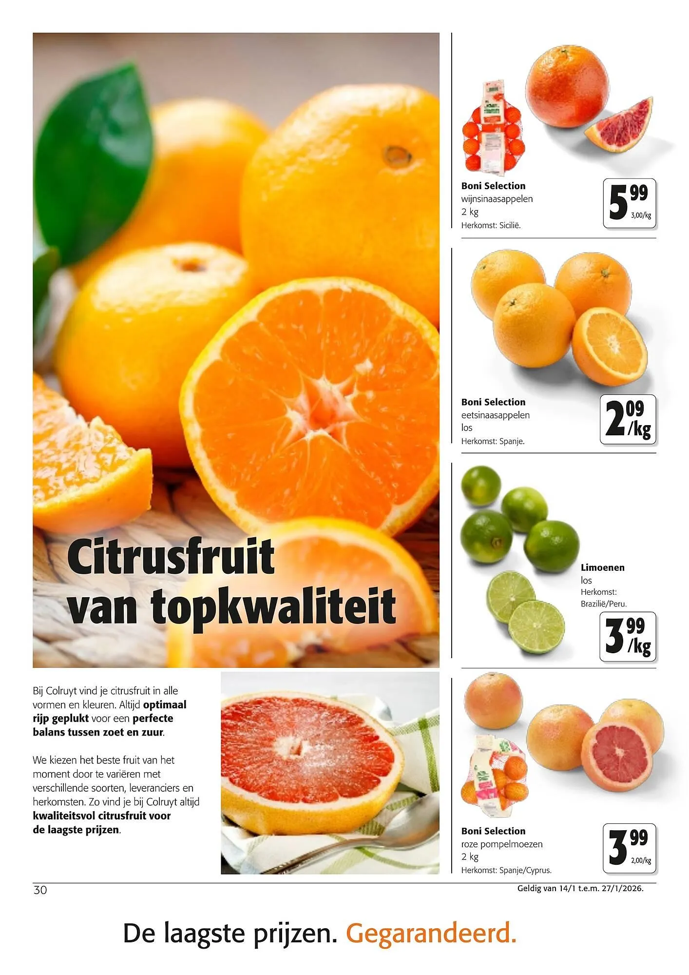 Colruyt folder van 14 januari tot 27 januari 2026 - folder pagina 30