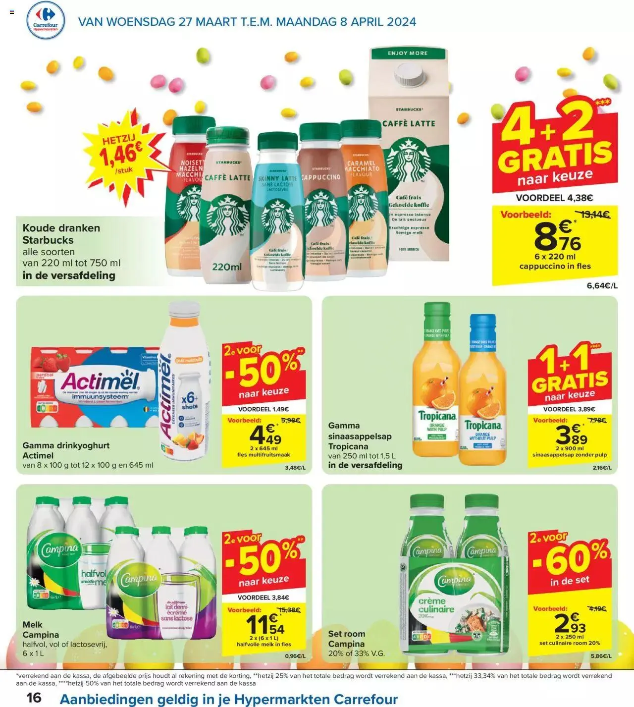 Carrefour folder week 13 van 8 april tot 30 maart 2024 - folder pagina 16
