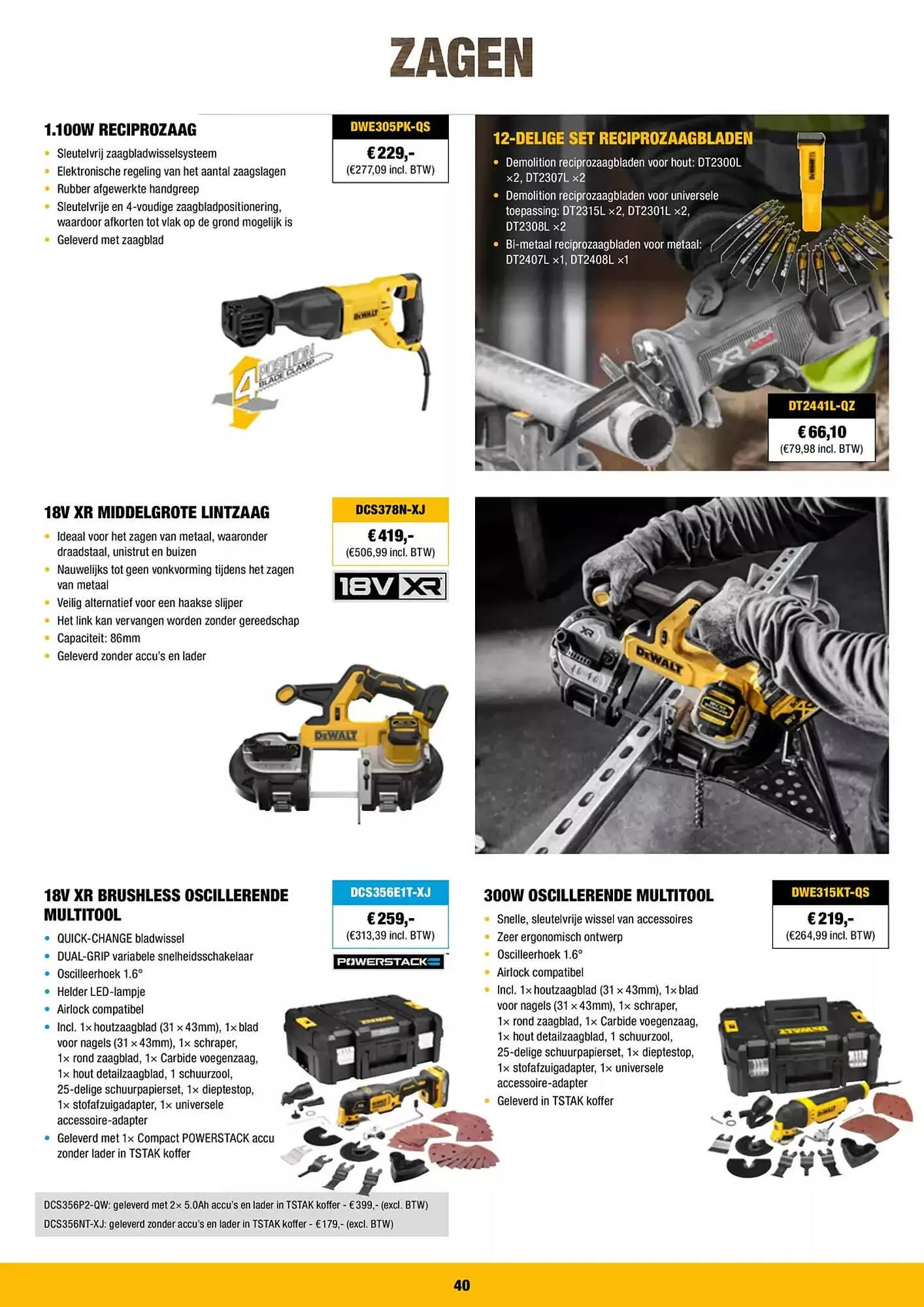 DeWALT folder van 3 februari tot 31 augustus 2025 - folder pagina 40