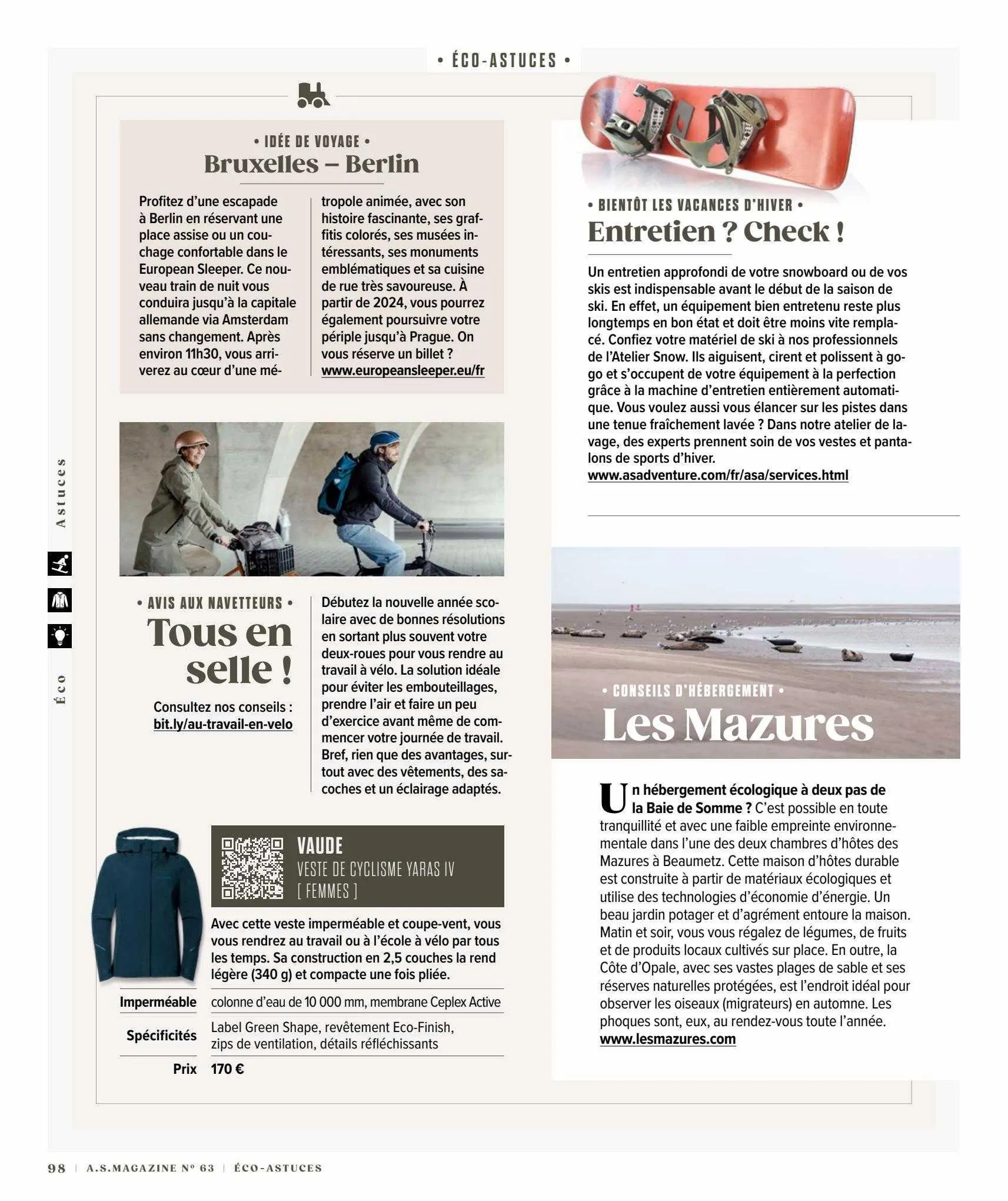 AS Adventure Magazine van 10 september tot 10 september 2023 - folder pagina 98