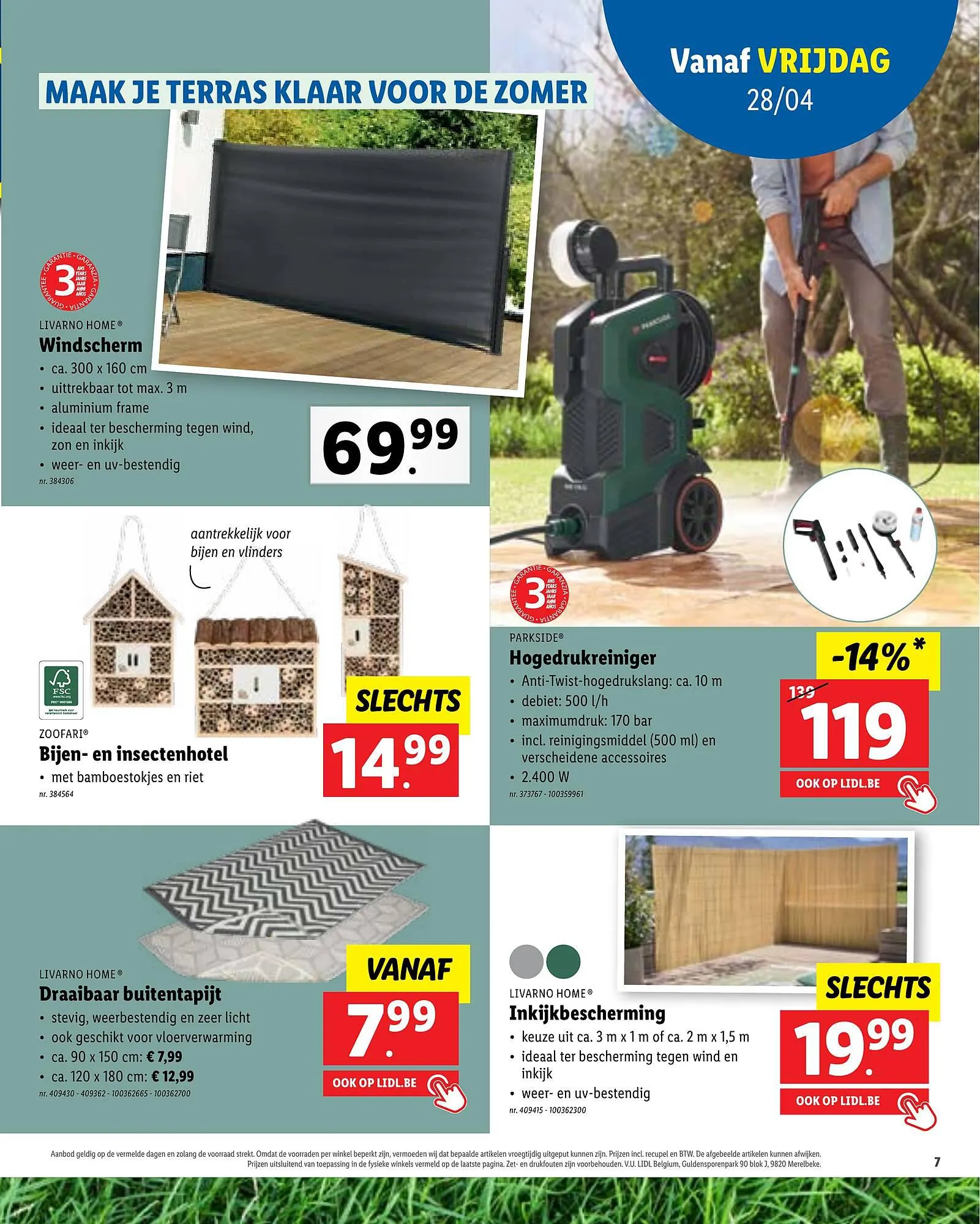 Lidl Tuin Folder van 26 juli tot 22 juli 2023 - folder pagina 7