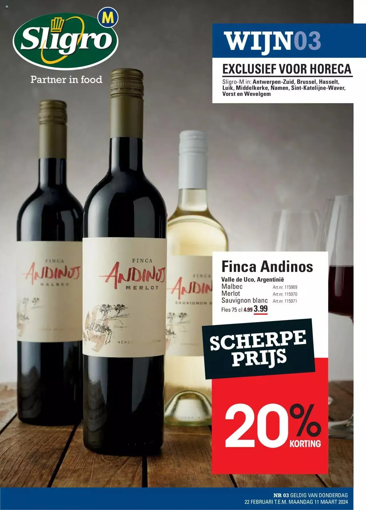 Sligro Wijn van 11 maart tot 23 februari 2024 - folder pagina