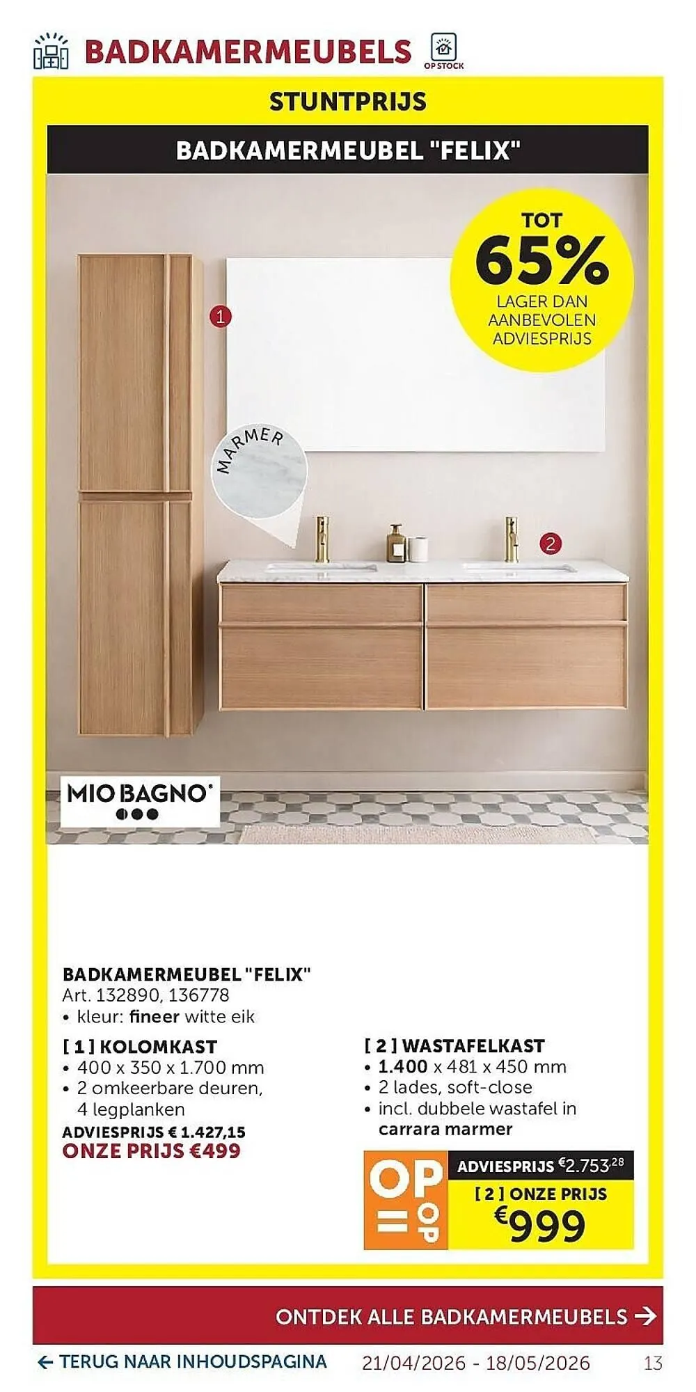 Zelfbouwmarkt folder van 21 april tot 18 mei 2026 - folder pagina 13