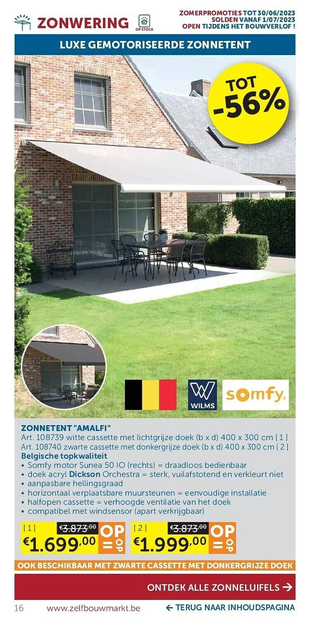 Zelfbouwmarkt folder van 20 juni tot 17 juli 2023 - folder pagina 16