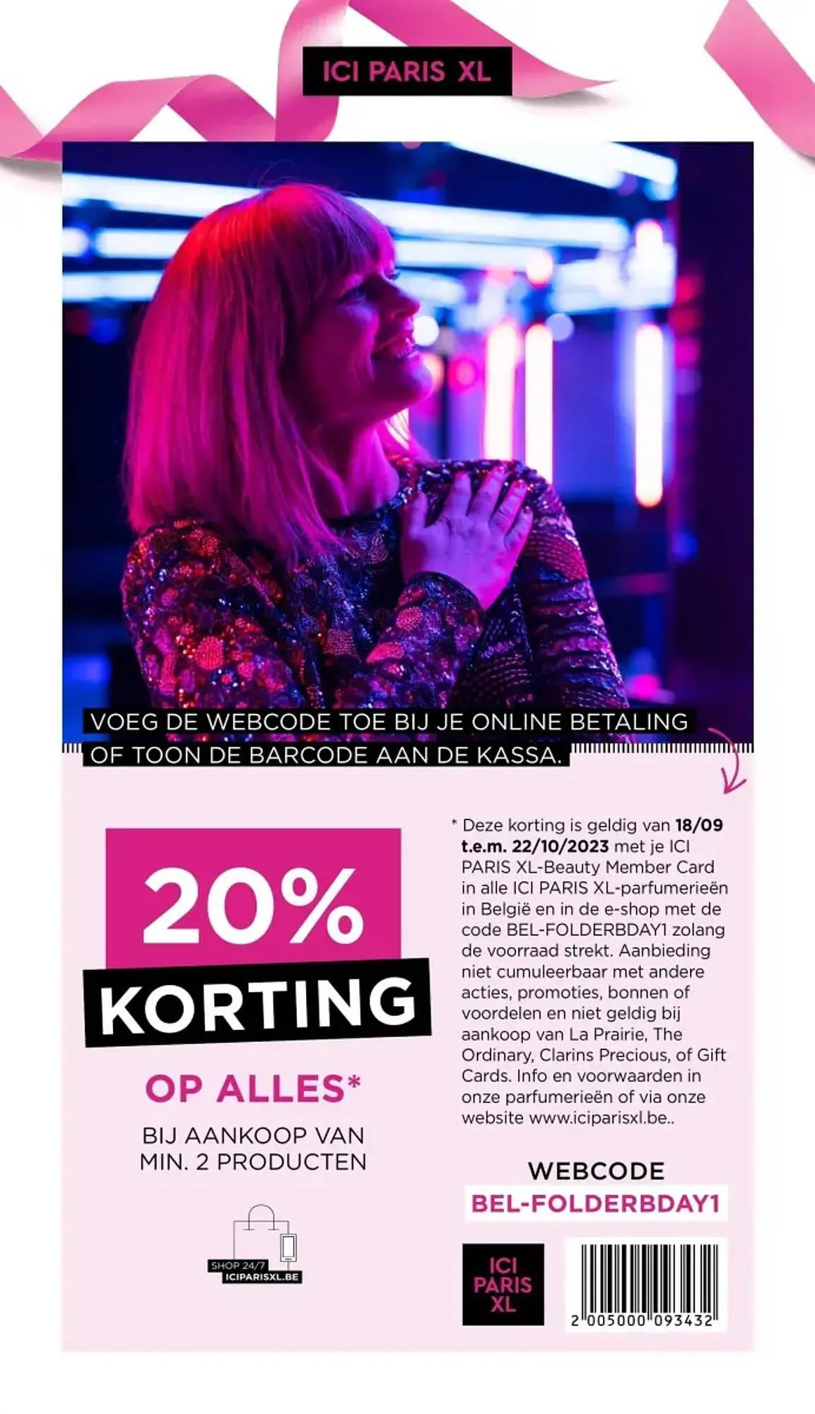 ICI PARIS XL folder van 18 september tot 22 oktober 2023 - folder pagina 21