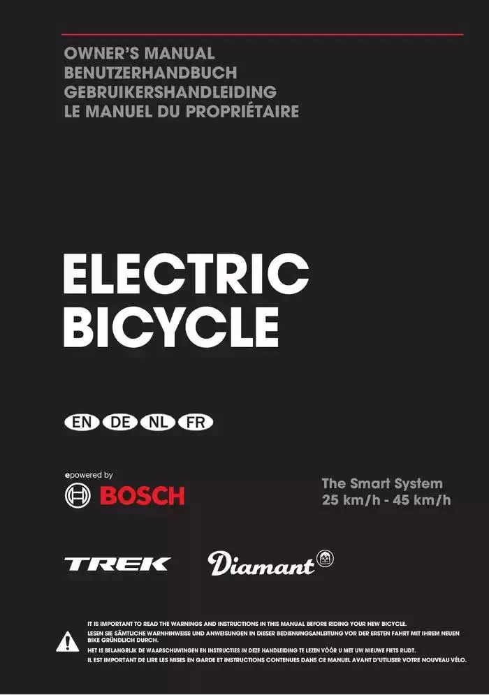 Electric Bike Manual - 1